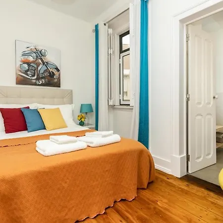 Pensjonat Groovy M2 R3 - Amazing Double With En-suite Bathroom Lizbona